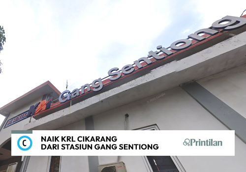 Naik KRL Lin Cikarang Dari Stasiun Gang Sentiong, Catat Jadwalnya ...