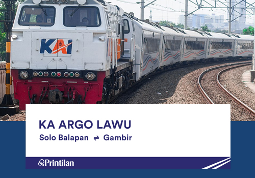 Jadwal KA Argo Lawu, Gambir-Solo Balapan PP 2024