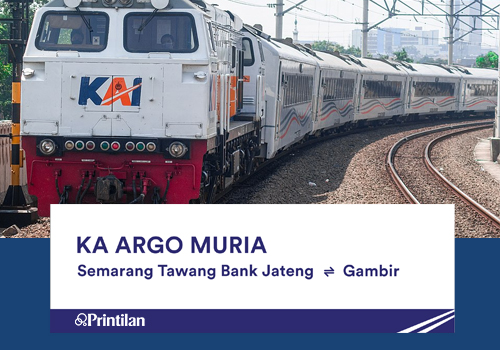 Jadwal KA Argo Muria, Semarang Tawang-Gambir PP 2024