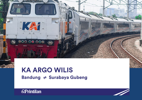 Jadwal KA Argo Wilis, Surabaya Gubeng-Bandung PP 2024