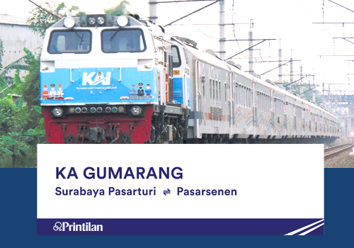 Jadwal KA Gumarang, Surabaya Pasar Turi-Pasarsenen PP