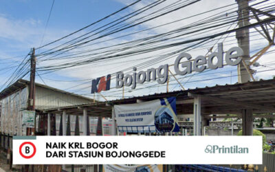 Naik KRL Lin Bogor dari Stasiun Bojonggede, Catat Jadwalnya!