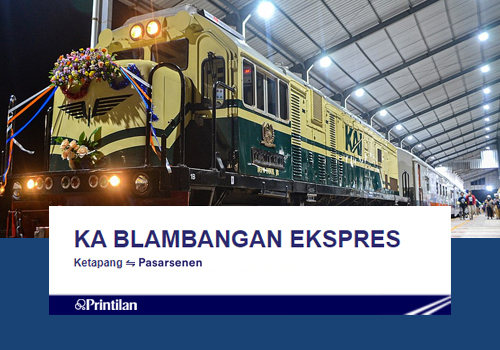 Jadwal KA Blambangan Ekspres, Ketapang-Pasarsenen PP 2025