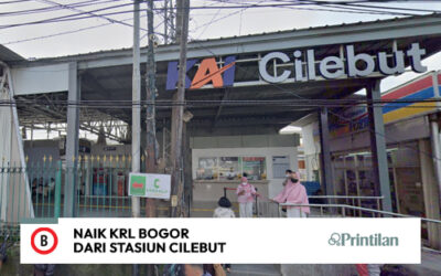 Naik KRL Lin Bogor dari Stasiun Cilebut, Catat Jadwalnya!