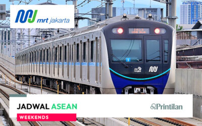 Naik MRT Jakarta di Stasiun ASEAN arah Bundaran HI pada Hari Libur, Catat Waktunya!