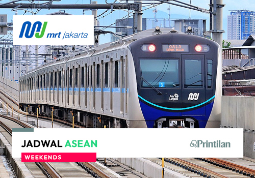 Naik MRT Jakarta di Stasiun ASEAN arah Lebak Bulus Grab pada Hari Libur, Catat Waktunya!