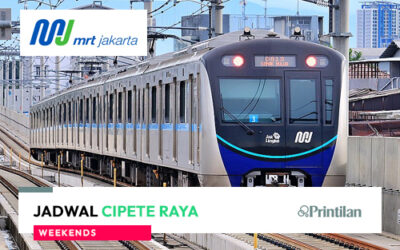 Naik MRT Jakarta di Stasiun Cipete Raya arah Bundaran HI pada Hari Libur, Catat Waktunya!