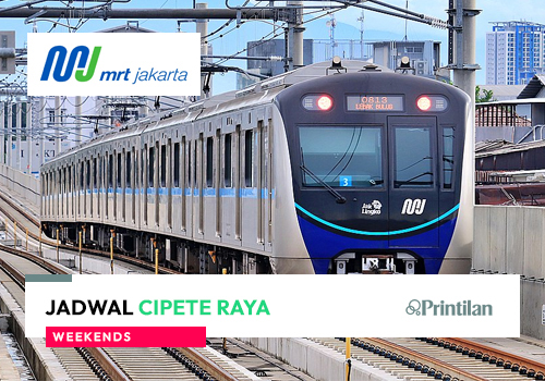 Naik MRT Jakarta di Stasiun Cipete Raya arah Bundaran HI pada Hari Libur, Catat Waktunya!