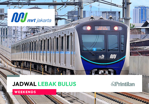 Naik MRT Jakarta di Stasiun Lebak Bulus Grab arah Bundaran HI pada Hari Libur, Catat Waktunya!