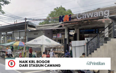 Naik KRL Lin Bogor dari Stasiun Cawang, Catat Jadwalnya!