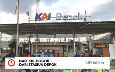 Naik KRL Lin Bogor dari Stasiun Depok, Catat Jadwalnya!