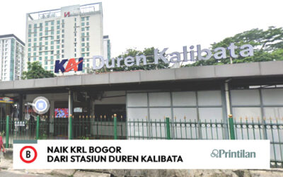 Naik KRL Lin Bogor dari Stasiun Duren Kalibata, Catat Jadwalnya!