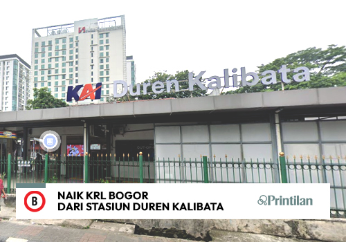 Naik KRL Lin Bogor dari Stasiun Duren Kalibata, Catat Jadwalnya!