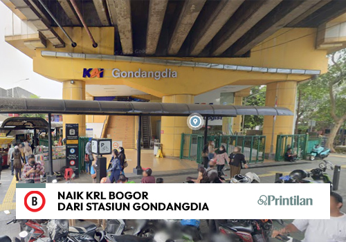 Naik KRL Lin Bogor dari Stasiun Gondangdia, Catat Jadwalnya!