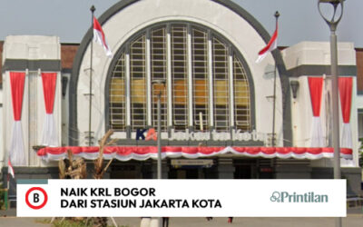 Naik KRL Lin Bogor dari Stasiun Jakarta Kota, Catat Jadwalnya!