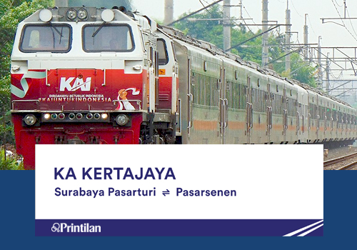 Jadwal KA Kertajaya, Surabaya Pasar Turi-Pasarsenen PP