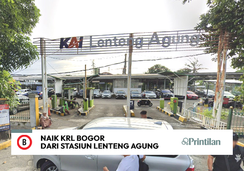 Naik KRL Lin Bogor dari Stasiun Lenteng Agung, Catat Jadwalnya!