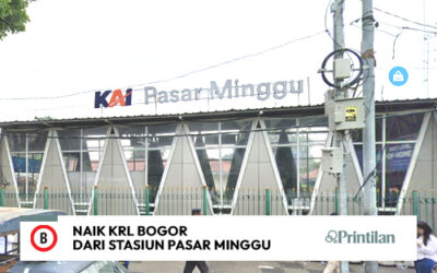 Naik KRL Lin Bogor dari Stasiun Pasar Minggu, Catat Jadwalnya!