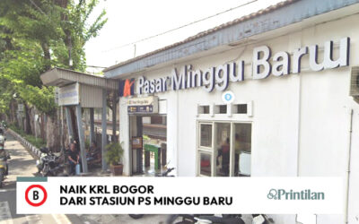 Naik KRL Lin Bogor dari Stasiun Pasar Minggu Baru, Catat Jadwalnya!