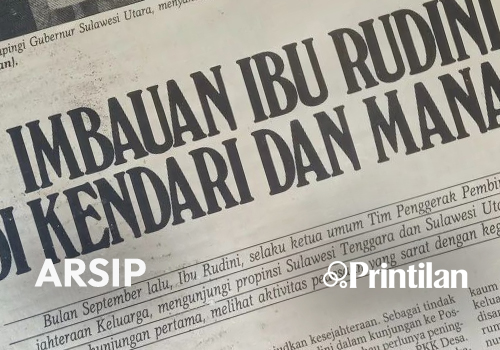 ARSIP : Imbauan Ibu Rudini Di Kendari dan Manado