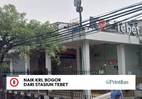 Naik KRL Lin Bogor dari Stasiun Tebet, Catat Jadwalnya!