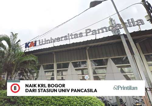 Naik KRL Lin Bogor dari Stasiun Universitas Pancasila, Catat Jadwalnya!