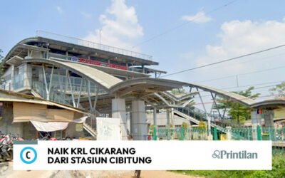 Naik KRL Lin Cikarang dari Stasiun Cibitung, Catat Jadwalnya!