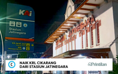 Naik KRL Lin Cikarang dari Stasiun Jatinegara, Catat Jadwalnya!