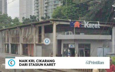 Naik KRL Lin Cikarang dari Stasiun Karet, Catat Jadwalnya!