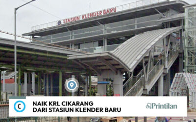 Naik KRL Lin Cikarang dari Stasiun Klender Baru, Catat Jadwalnya!