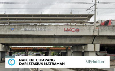 Naik KRL Lin Cikarang dari Stasiun Matraman, Catat Jadwalnya!