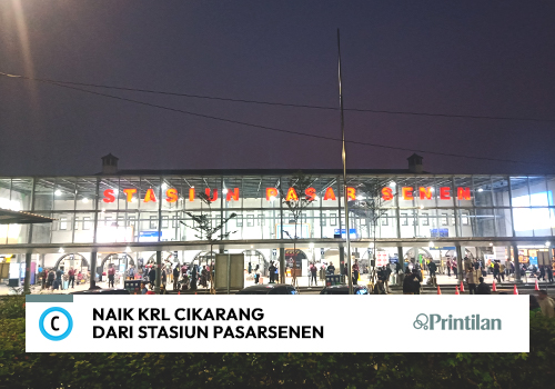 Naik KRL Lin Cikarang dari Stasiun Pasarsenen, Catat Jadwalnya!