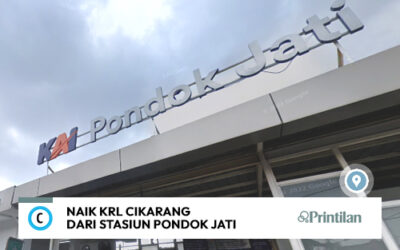 Naik KRL Lin Cikarang dari Stasiun Pondok Jati, Catat Jadwalnya!