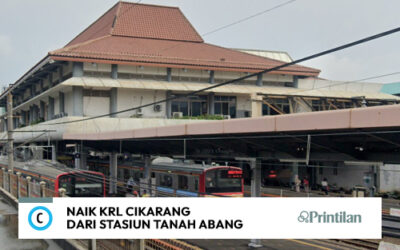 Naik KRL Lin Cikarang dari Stasiun Tanah Abang, Catat Jadwalnya!