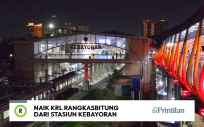 Naik KRL Lin Rangkasbitung dari Stasiun Kebayoran, Catat Jadwalnya!