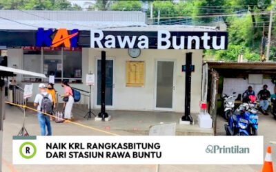 Naik KRL Lin Rangkasbitung dari Stasiun Rawa Buntu, Catat Jadwalnya!