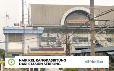 Naik KRL Lin Rangkasbitung dari Stasiun Serpong, Catat Jadwalnya!