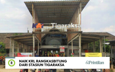 Naik KRL Lin Rangkasbitung dari Stasiun Tigaraksa, Catat Jadwalnya!