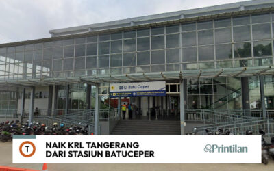 Naik KRL Lin Tangerang dari Stasiun Batuceper, Catat Jadwalnya!