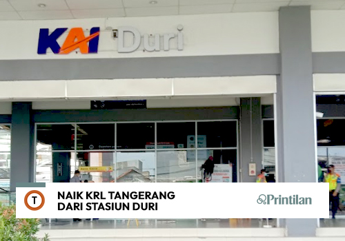 Naik KRL Lin Tangerang dari Stasiun Duri, Catat Jadwalnya!