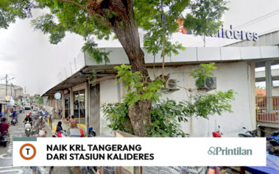 Naik KRL Lin Tangerang dari Stasiun Kalideres, Catat Jadwalnya!
