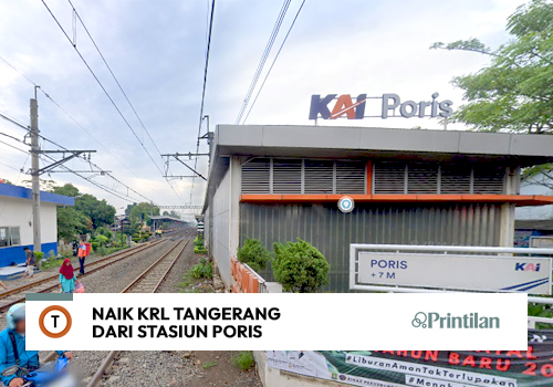 Naik KRL Lin Tangerang dari Stasiun Poris, Catat Jadwalnya!